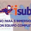 isub INMERSIONES 2 100x100 - Bono para 5 Inmersiones con Equipo Completo